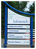 Hinweisschilder